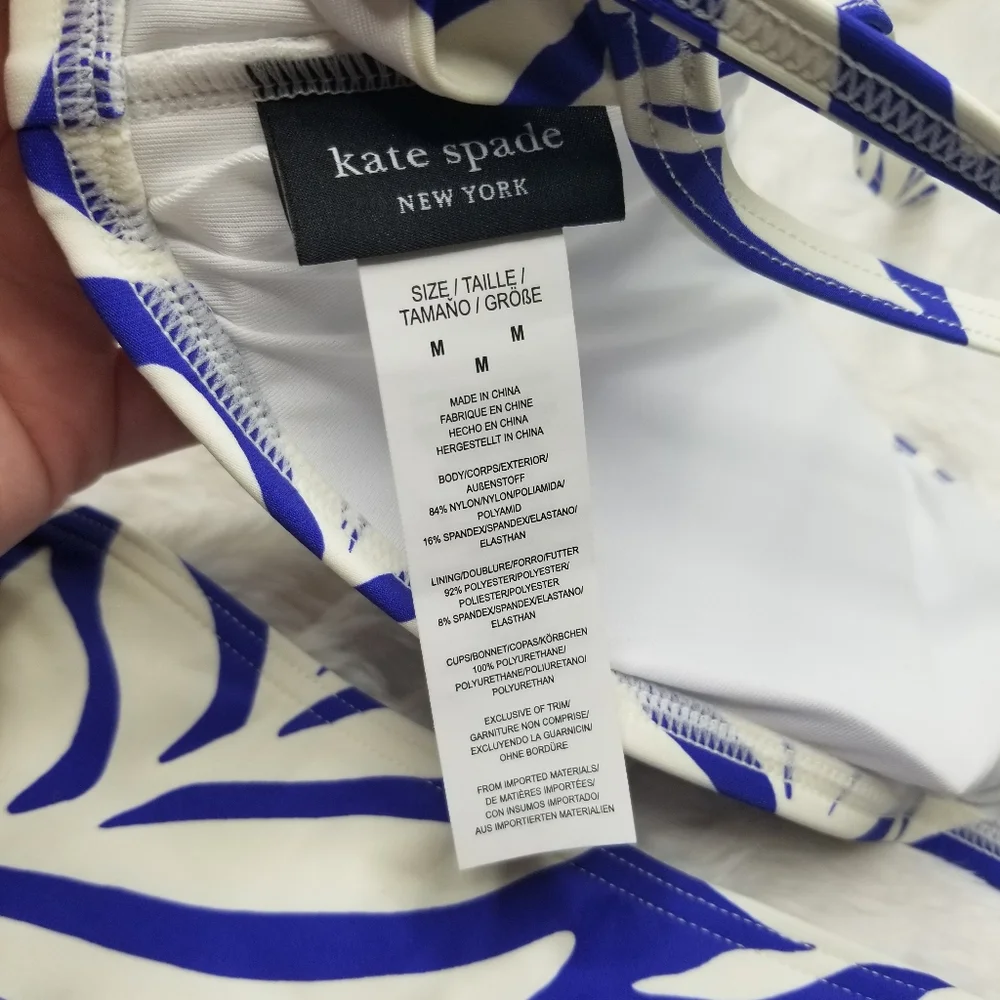 NWT Kate Spade New York Blueberry Bikini Set